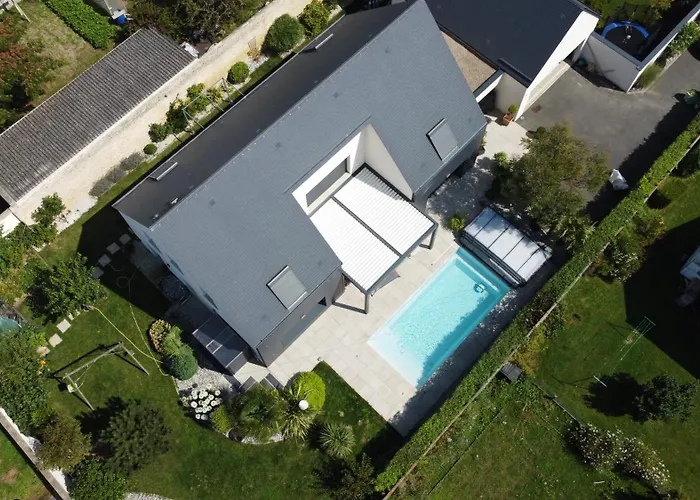 Chambres D'Hote Dans Une Maison, Piscine, 5 Minutes A Pieds De La Mer Saint-Aubin-Sur-Mer  fotorgafie