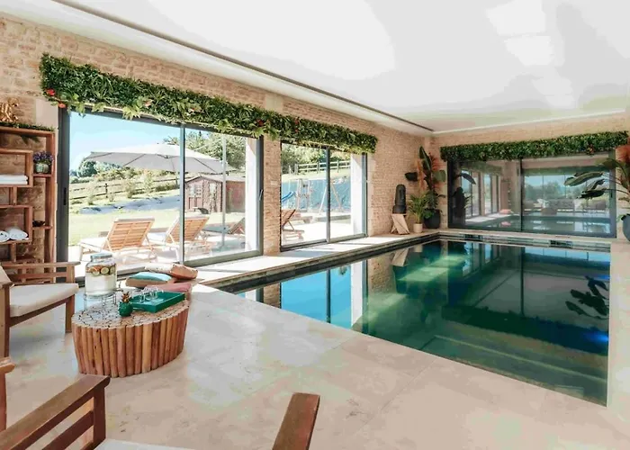 Superbe Villa Avec Piscine Interieure Chauffee Bonneville-sur-Touques fotorgafie