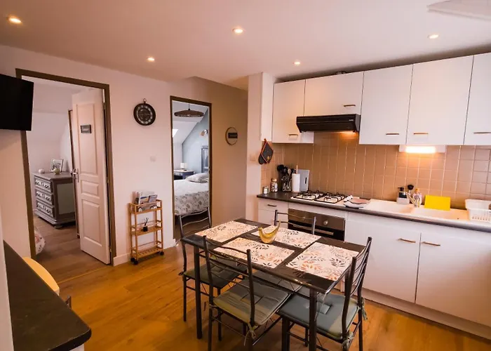 Apartmán Au Mont Faust Saint-James fotorgafie