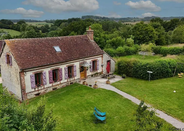 صورة Charmante Longere Authentique Et Lumineuse Avec Grand Jardin, Proche Du Perche - Fr-1-497-216 Saint-Martin-des-Pezerits