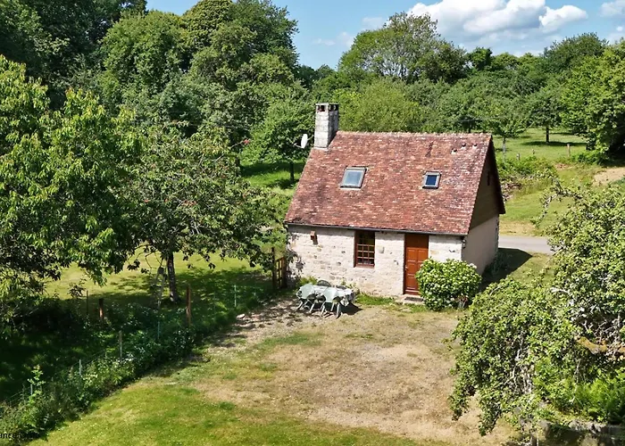 Maison Ancienne Restauree Avec Poele A Bois Et Animaux Admis - Fr-1-497-15 Champsecret foto