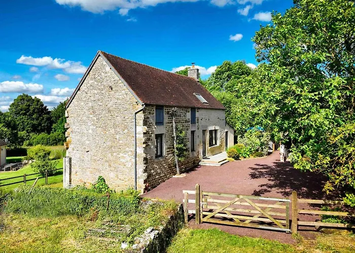 Charmante Maison Avec Jardin Et Wifi Inclus - Fr-1-497-133 Joue-du-Plain képek