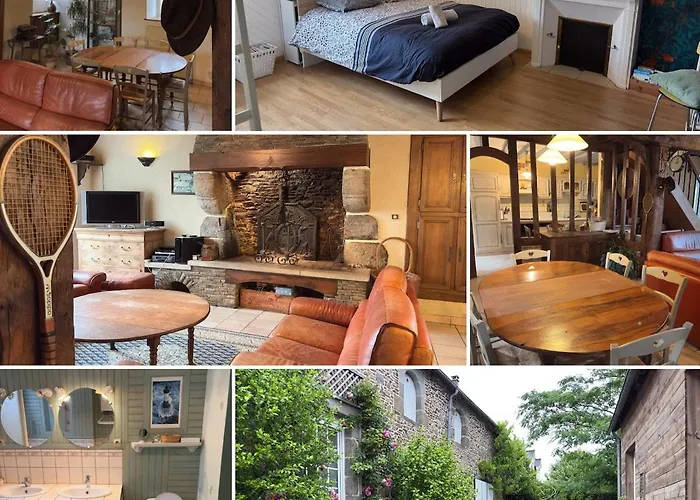 Bagnoles De L'Orne, Maison Rustique Familiale Tesse-Froulay foto