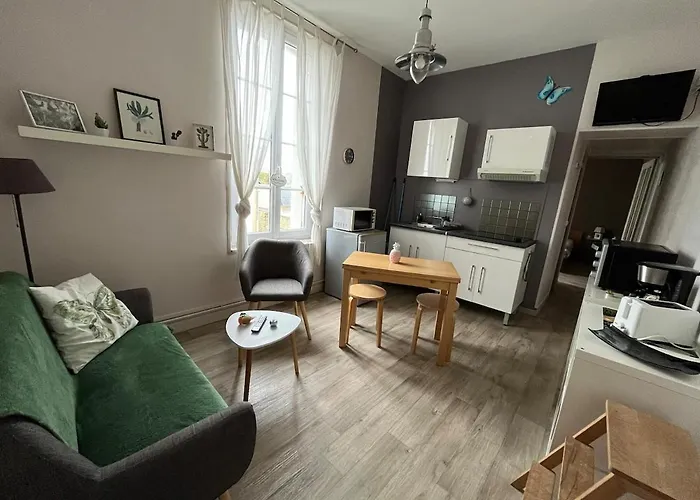 Le Papillon Bleu Apartman Asnelles képek