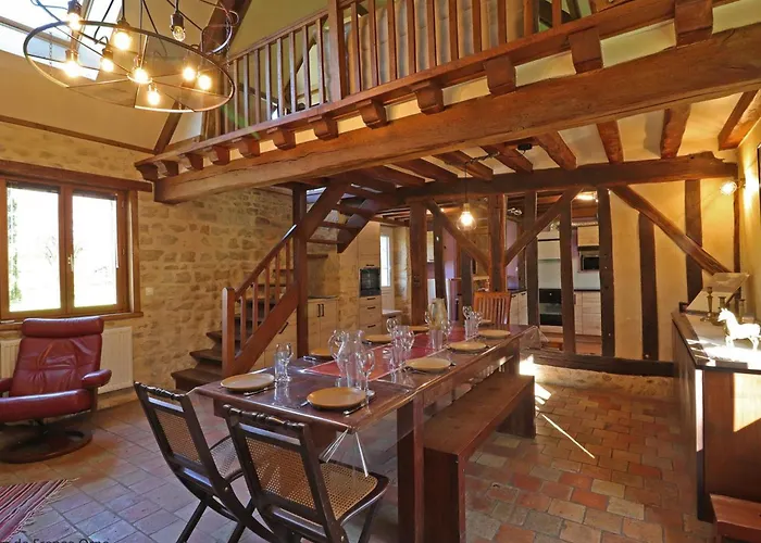 Maison Ancienne Avec Jardin Clos Pres Centre Equestre, Sejour Confortable - Fr-1-497-144 Les Ventes-de-Bourse fotoğrafı