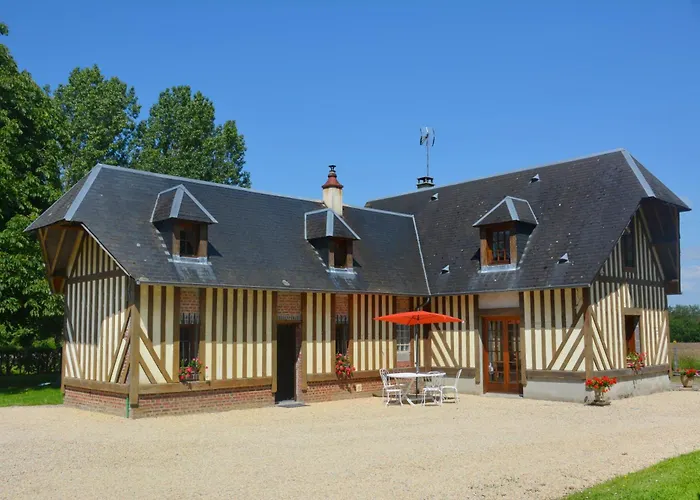 Le Malis - Charming Half-Timbered Family House With Large Garden Villa Saint-Jouin fotoğrafı