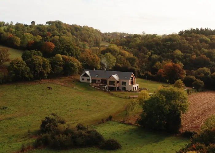 Chambre Foret Du Domaine De La Belle Verte Le Bo  photo
