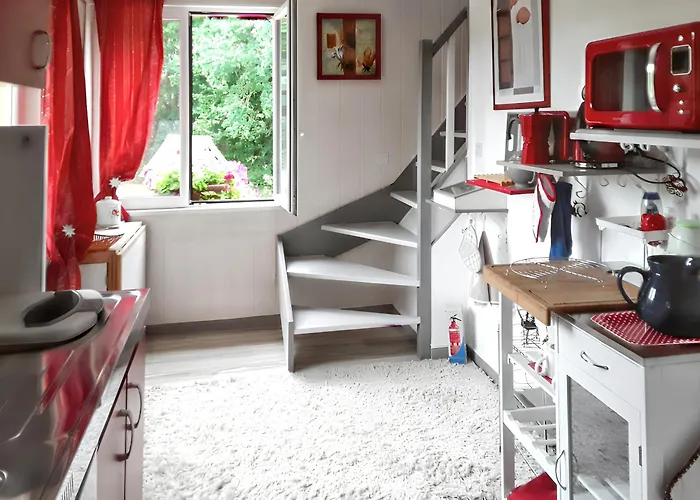 Appartement Cosy Aux Authieux Papion 15 M² Avec Jardin Privatif Les Authieux-Papion fotorgafie