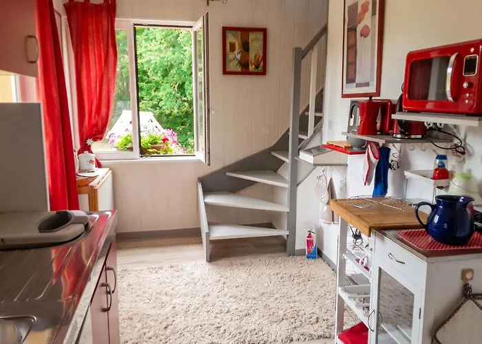 Appartement Cosy Aux Authieux Papion 15 M² Avec Jardin Privatif Les Authieux-Papion foto