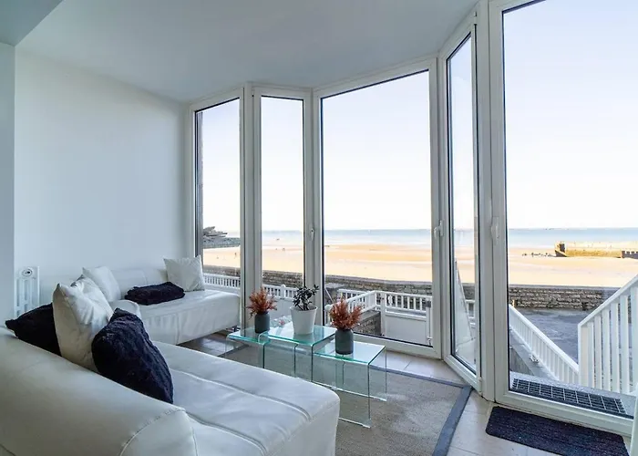 Villa Bellevue With Panoramic Sea View Arromanches-les-Bains foto