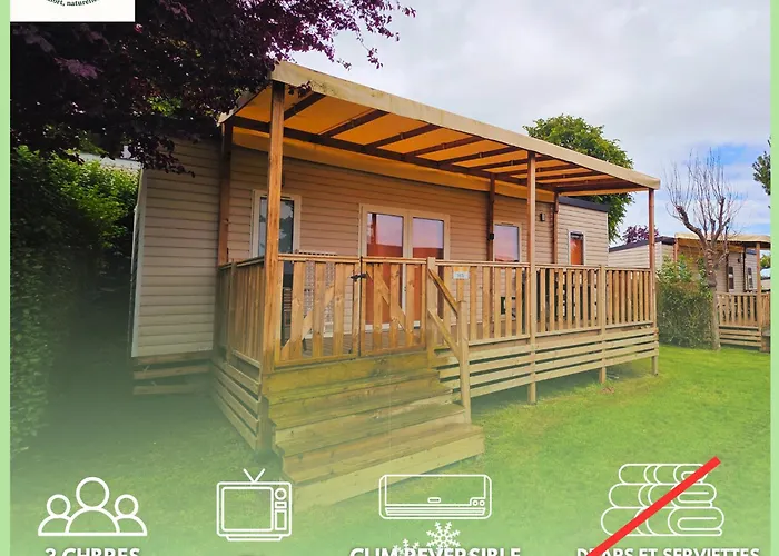 Sejour Normandie - Houlgate - Mobilhome Premium 3Ch-6P Avec Clim & Tv - Camping 5 Etoiles - 165 תמונה