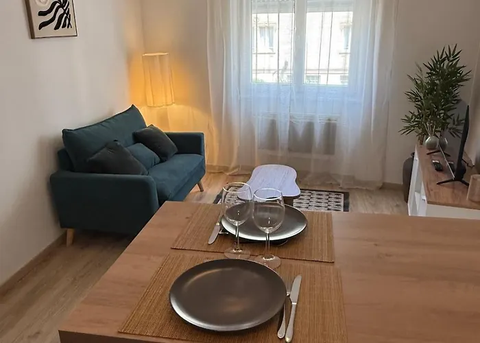 Le Cocon Du Mont - T2 Neuf Centre Pontorson Apartman képek