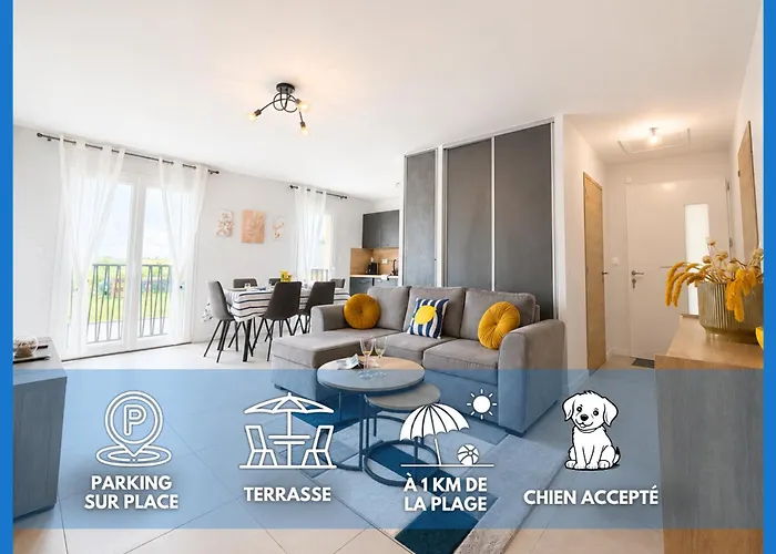Heron Apt Confortable Avec Belle Terrasse Vue Degagee Sur Champs 3 Chambres Parking Privatif A 900 M De La Plage D'Asnelles Et Tous Commerces, Bars Et Restaurants Pres De Bayeux Sur Plages Du Debarquement תמונה