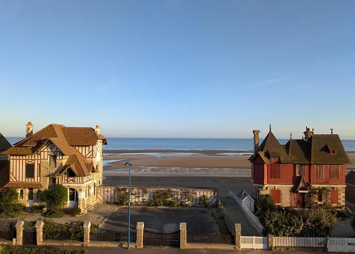 וילר-סור-מר Superbe Appartement Villa Carmen, Magnifique Vue Mer, Acces Direct Plage, Proche Deauville תמונה