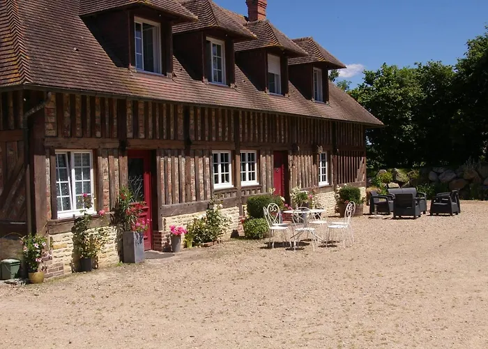 Saint-Julien-le-Faucon Le Pressoir Fleuri B&B 사진